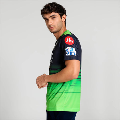 Royal Challengers Bangalore RCB Official Tata IPL Replica Match Jersey, Green (2023)