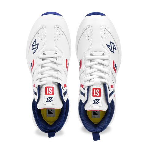 S1 Navy Red Cricket Shoes