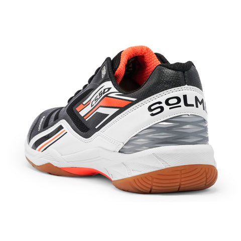 CS50 Black Orange All Court Shoes