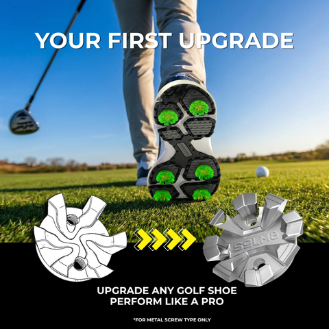 Dura Grip Spikes - Silver (24pcs for Golf & Cricket Shoe )