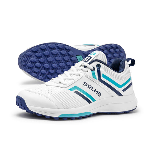 S1 Navy Teal Cricket Shoes