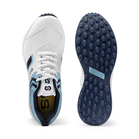 S1 Sky Navy Cricket Shoes