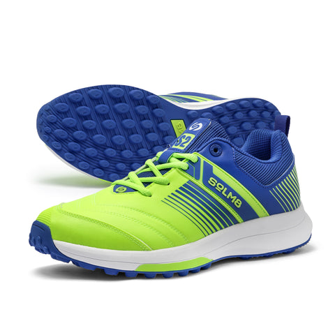S2 Lime Blue Cricket Shoes