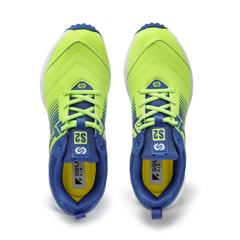 S2 (NEW) Lime Blue Cricket Shoes 2025