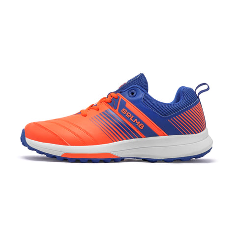 S2 (NEW) Orange Blue Cricket Shoes 2025