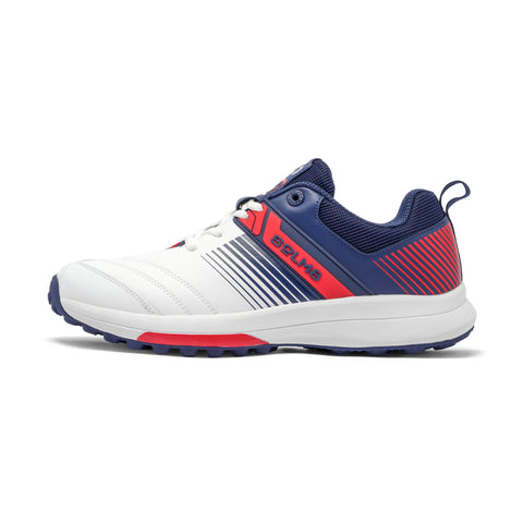 S2 (NEW) White Red Cricket Shoes 2025