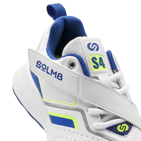 S4 Cricket Shoes Lime Blue