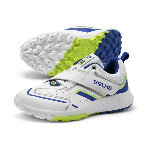 S4 Cricket Shoes Lime Blue