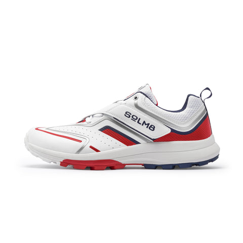 S4 Cricket Shoes Red Navy