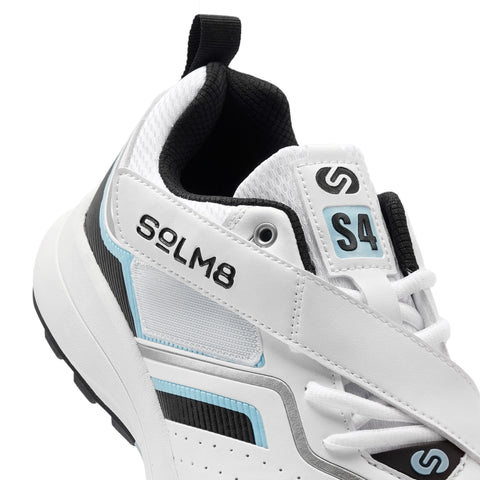 S4 Cricket Shoes Sky Black