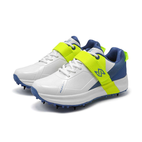 S60 Pro Blue Lime Cricket Shoes