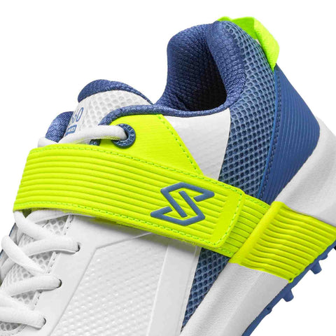 S60 Pro Blue Lime Cricket Shoes