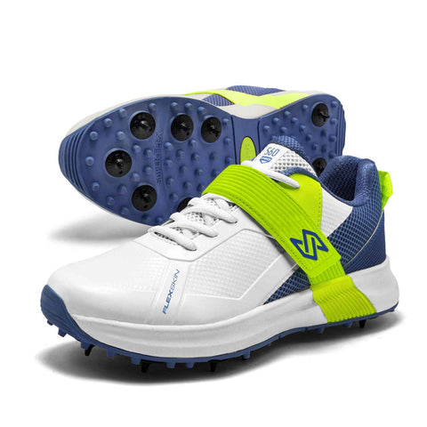 S60 Pro Blue Lime Cricket Shoes