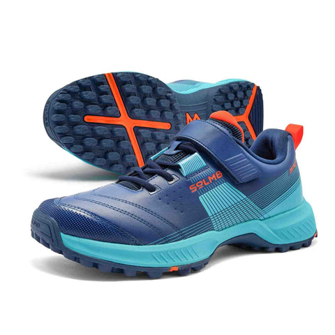S70 Navy Teal Cricket Shoes