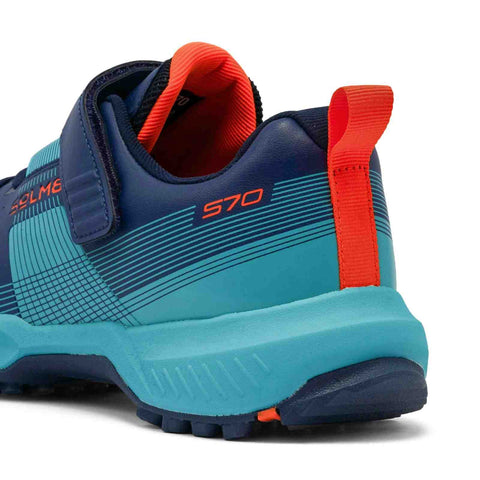 S70 Navy Teal Cricket Shoes