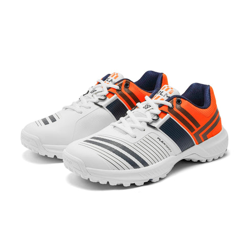 S8 3.0 Navy Orange Cricket Shoes