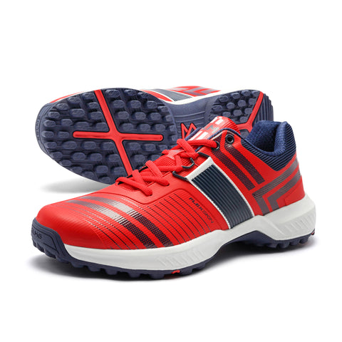 S8 3.0 Red Navy Cricket Shoes