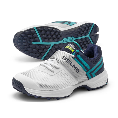 S8 Navy Teal Cricket Shoes