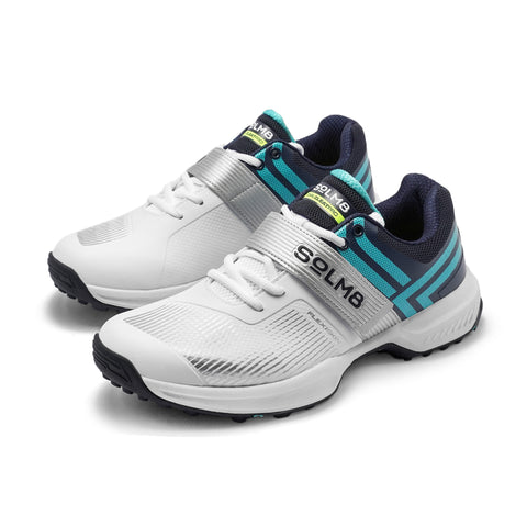 S8 Navy Teal Cricket Shoes