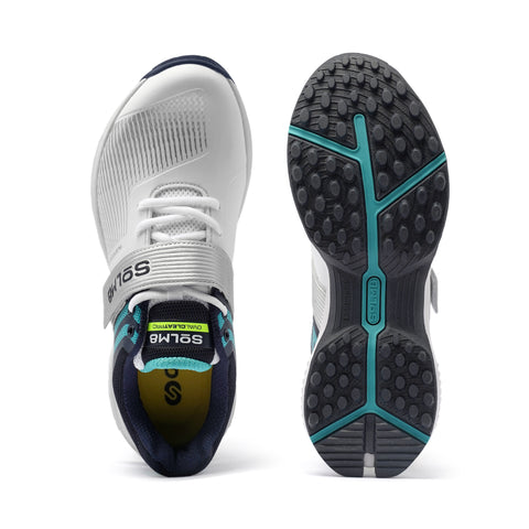 S8 Cricket Shoes Navy Teal