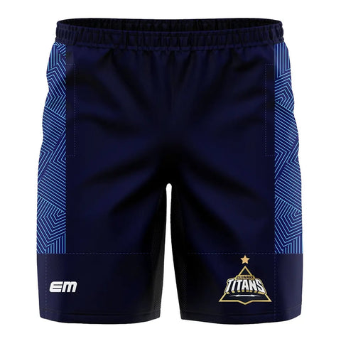 Gujarat Titans GT Official Tata IPL Elite Training Shorts (2023)