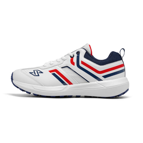 S1 Navy Red Cricket Shoes