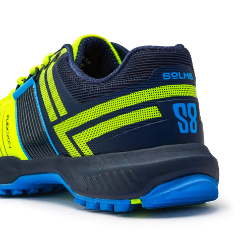 S8 3.0 Lime Blue Cricket Shoes